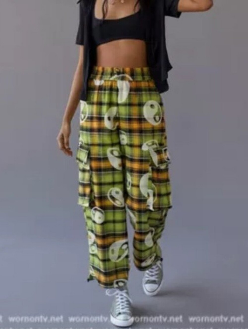 BDG Plaid Cargo Pants